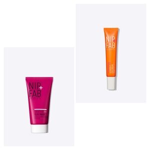 NIP+FAB Skincare Duo - Salicylic Clay Mask & Vitamin C Hybrid Gel Cream 5%